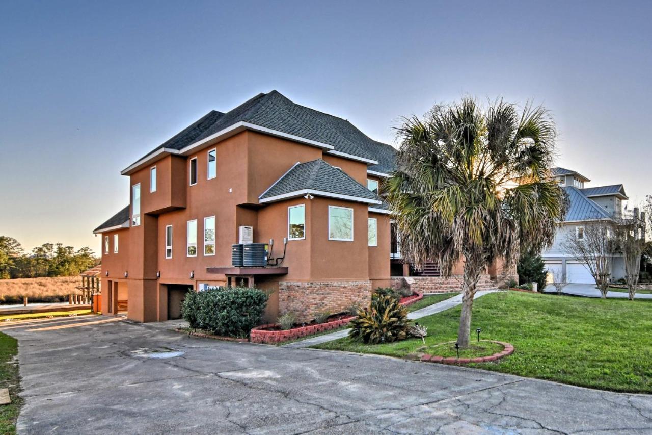 Gorgeous Ocean Springs Waterfront Home With Dock! Eksteriør bilde